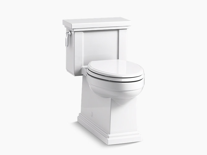 Toilet One-Piece Skirted dengan Teknologi Pembilas Kelas 5 Tresham®